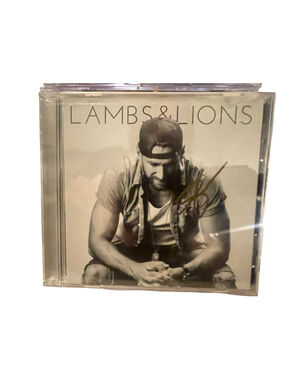 Autographed signed Chase Rice Lambs & Lions CD - brand new